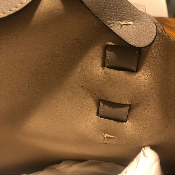 NWT $1,150 CHLOÉ Medium Darryl Leather Tote in Stormy Grey! - Picture 13 of 13